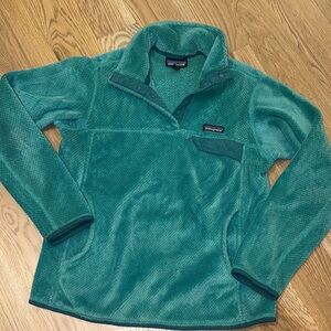Patagonia Turquoise Fleece Jacket